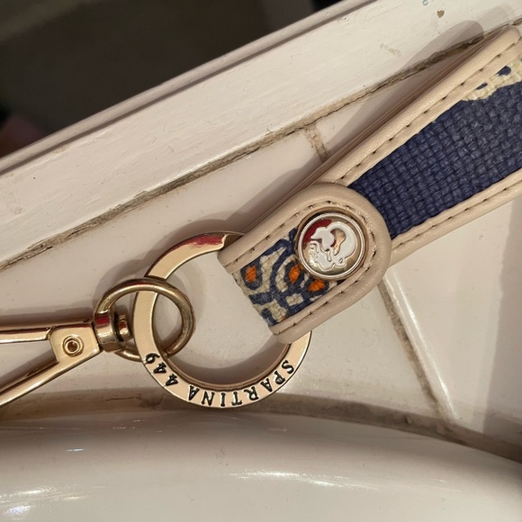 Spartina 449 Boho Zippered Wallet w Keychain - Picture 4 of 6